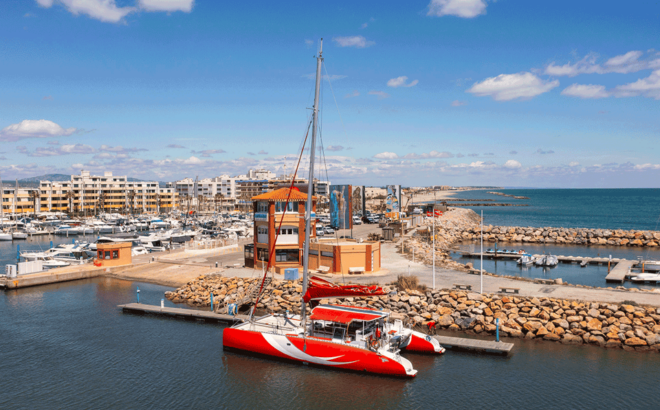 Catamaran Lucile 2 | Le Barcares After Beach - Pricing Details and Reservations
