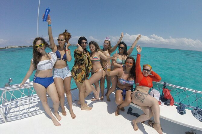 Catamaran Party Boat Cancun - Experience Highlights