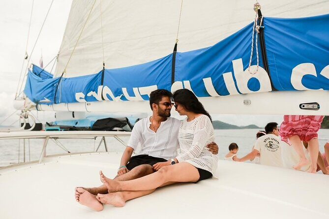 Catamaran Sunset Cruise in Phuket with Dinner at Promthep Cape - Detailed Breakdown of the Itinerary
