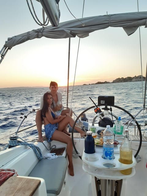 Catamaran Sunset tour La Maddalena Archipelago with aperitif - An Authentic Sardinian Sunset on the Water