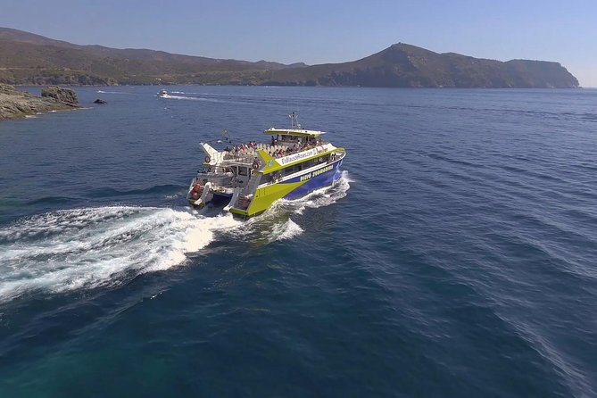 Catamaran to Cap Norfeu & Joncols With Super Submarine Vision - Itinerary