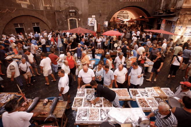 Catania Historic Center Walking Tour - Stroll Via Crociferi