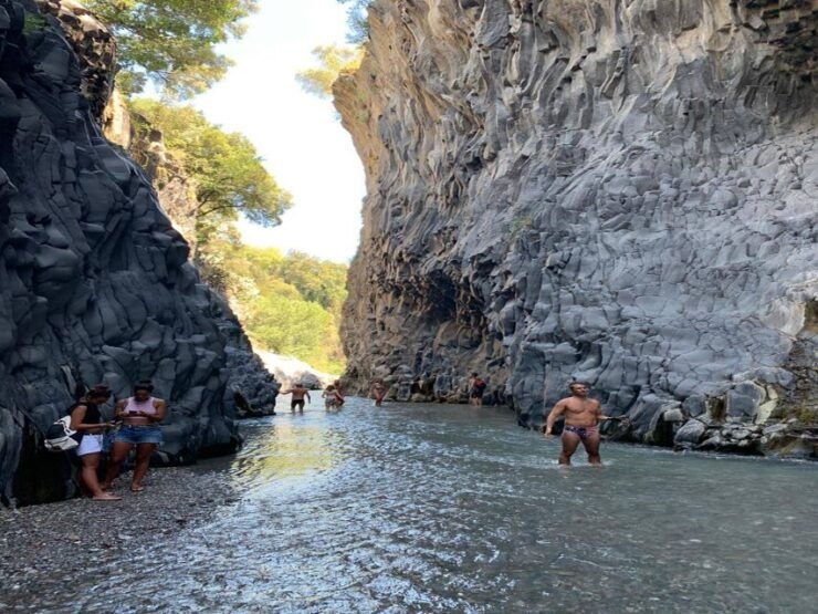Catania: Mount Etna and Alcantara River Guided Tour - Experience Highlights