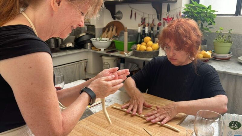Catania: Pistachio Ravioli, Pasta Home Cooking Class W/ Wine - Good To Know