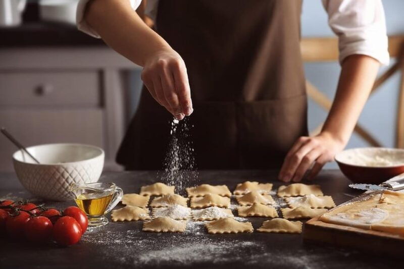 Catania: Pistachio Ravioli, Pasta Home Cooking Class W/ Wine - Hands-On Cooking Experience