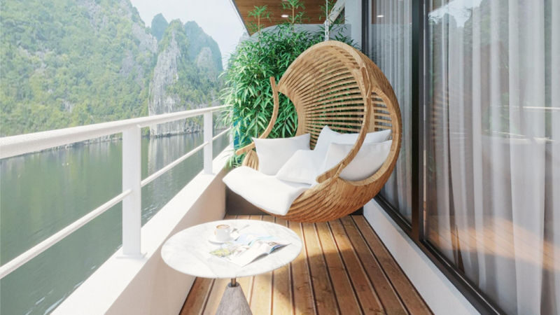 Catherine 2D1N Cruise: Ha Long Bay with Sung Sot & Ti Top - Hiking or swimming at Ti Top Island