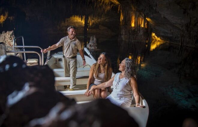 Caves of Drach: Entrance, Music Concert and Boat Trip - Boat Ride on Lake Martel
