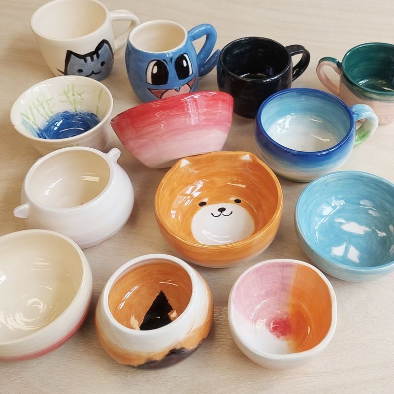 CC ART STUDIO - Parent-child ceramics class | Parent-child drawing or kneading experience | Parent-child ceramic painting workshop | Prince - What the price includes, and what it does not tell you