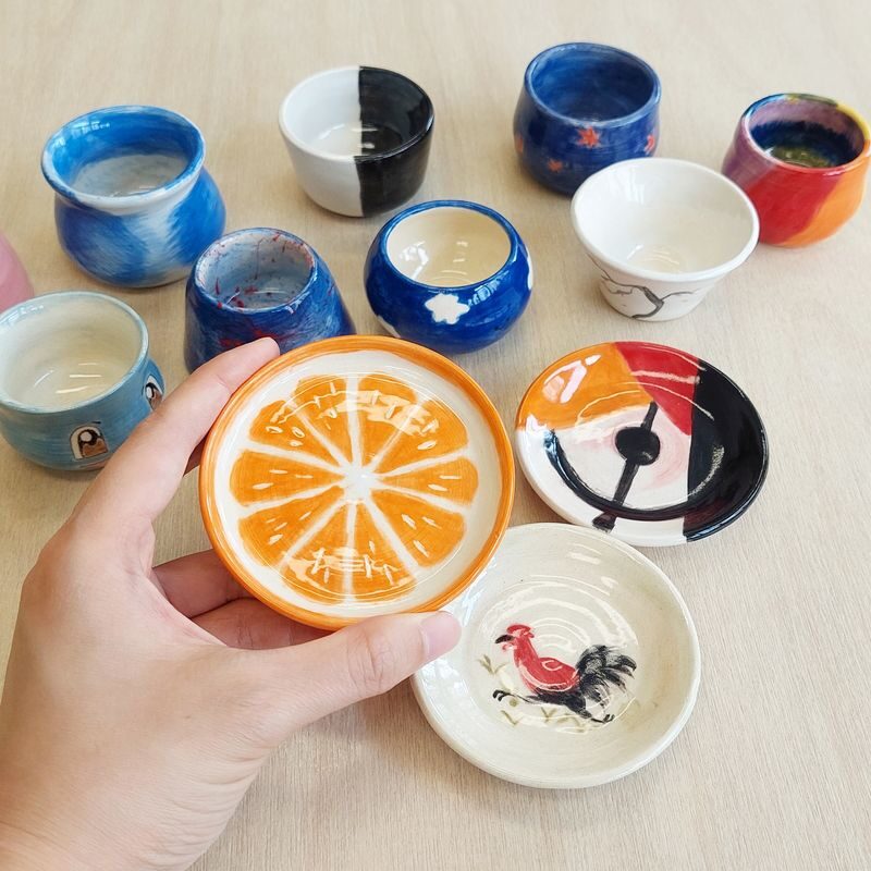 CC ART STUDIO - Parent-child ceramics class | Parent-child drawing or kneading experience | Parent-child ceramic painting workshop | Prince - Who will get the most from this workshop