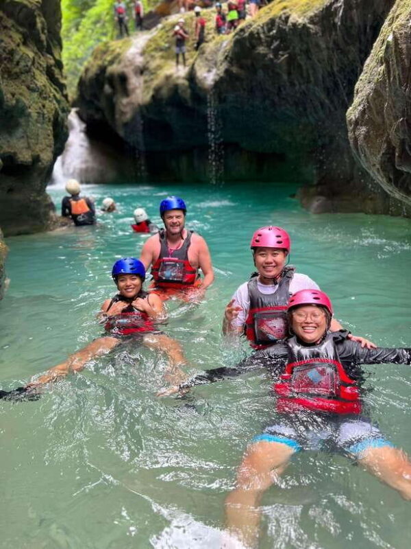 CEBU BEST ADVENTURE: Canyoneering at Kawasan Falls w lunch - The Private Lunch Experience