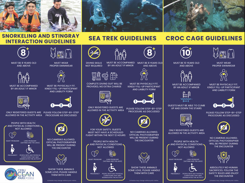 Cebu Ocean Park Ticket - What works especially well for families