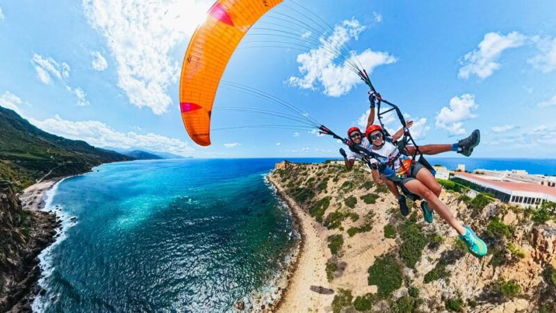 Cefalù: Tandem Paragliding Flight and GoPro13 Video - The Quality of the Experience