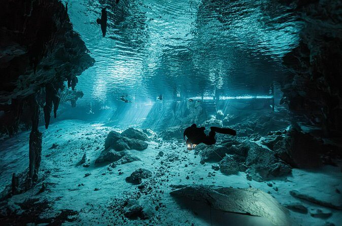 Cenote El Pit and Dos Ojos Dive Trip - Equipment and Professional Guidance