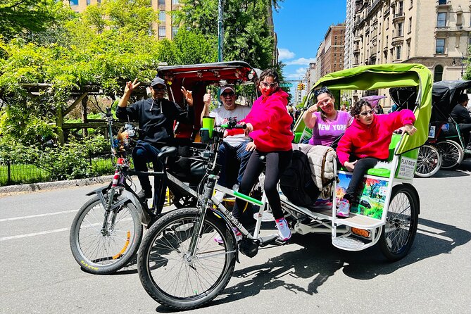 Central Park 2 - Hours Private Pedicab Guided Tour - Pedicab Experience