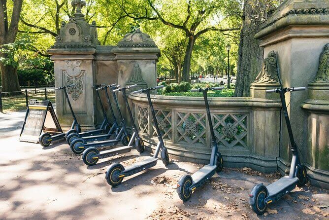 Central Park Electric Scooter Adventure in New York City - Starting on West 58th Street