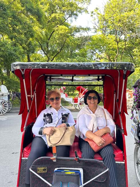 Central Park: Guided 1.5-hour Movie & Celebrity Pedicab Tour - The Pedicab Ride: Comfort and Convenience
