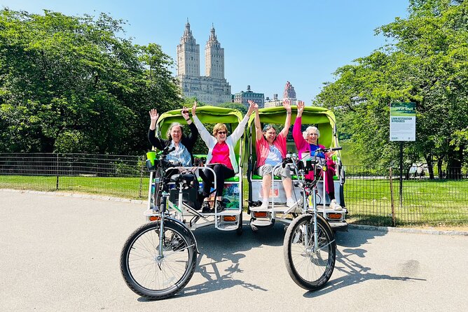 Central Park Luxury Pedicab Tour - Select Date and Travelers