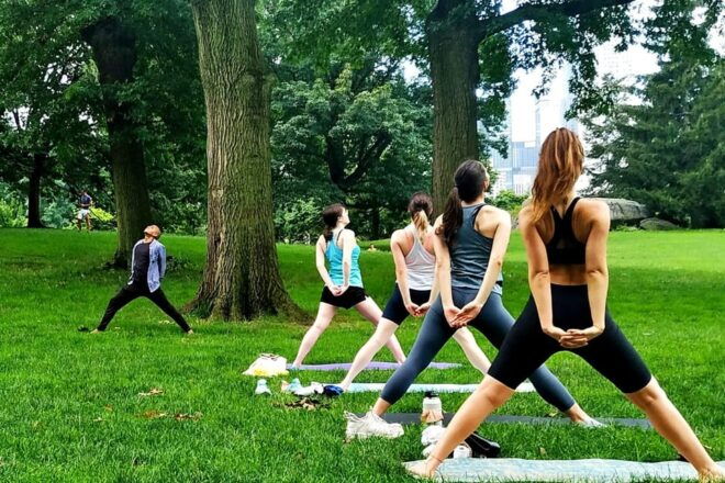 Central Park, New York: Yoga Classes in the Park Since 2012 - What to Bring