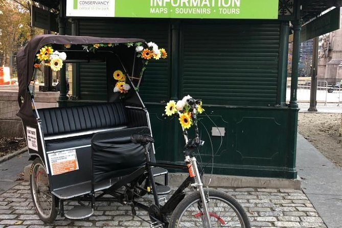 Central Park Private NYC Pedicab Tour With Photo Stops - New York City - Tour Details and Options