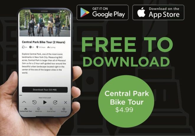 Central Park: Self-guided Bike Tour App - Audio + Written - Meeting Point