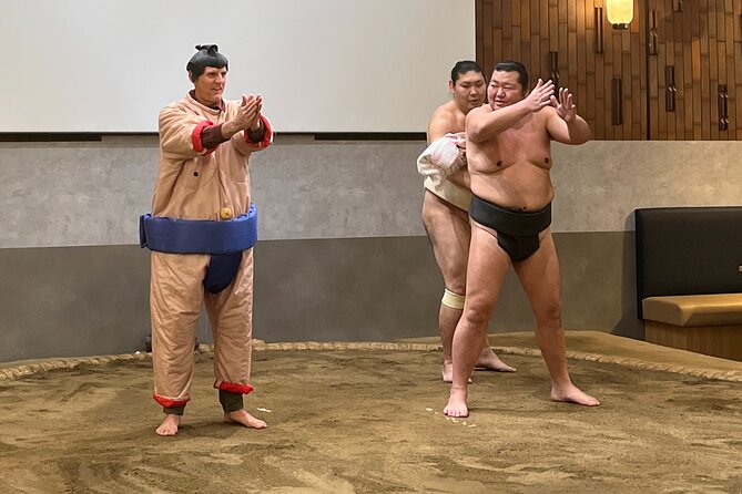 Challenge With Sumo Wrestlers With Dinner - Activity Overview