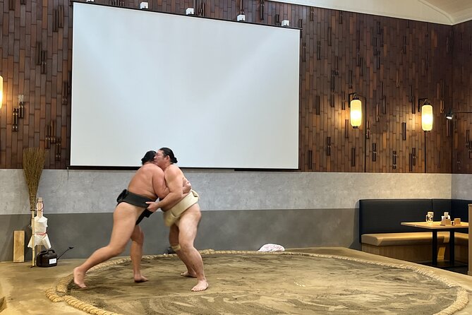 Challenge With Sumo Wrestlers With Dinner - Sample Menu