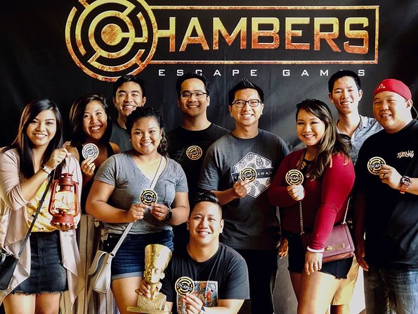 Chambers Escape Games: Live-Action Escape Room (THE TEMPLE) - Meeting and Pickup Details