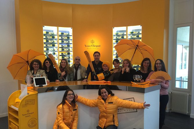 Champagne Private Tour Veuve Clicquot Tasting From Reims Epernay - Veuve Clicquot Maison De Champagne Tour