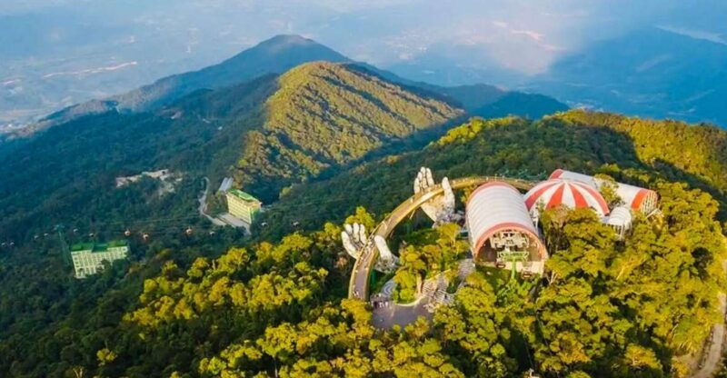 Chan May Port : to Golden Bridge/Imperial City/Hoi An Town - Golden Bridge Tour