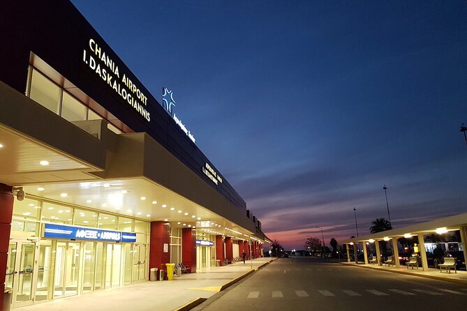 Chania Airport (Chq) To/From Central Chania up to 15 Prs - Transfer Details for up to 15 Passengers
