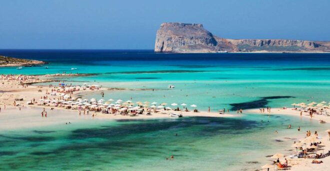 Chania Areas/Kalyves:Gramvousa Island & Balos,Boat Tkt Extra - Boat Trip to Balos Bay