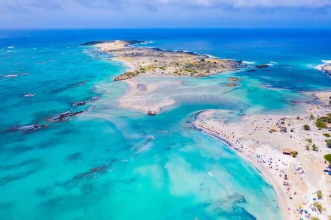 Chania: Elafonissi Beach and Elos Village Day Tour by Coach - Transportation and Guide