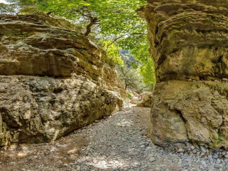 Chania: Imbros Gorge and Libyan Sea Day Tour - Live Tour Guide and Pickup Locations