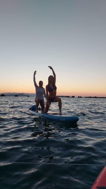 Chania: Morning or Sunset Stand-up Paddleboard Pilates - The Authentic Touch