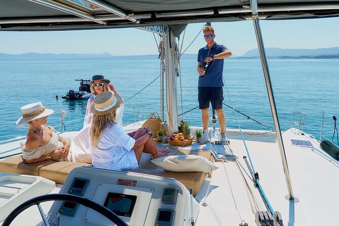 Chania Old Port All-inclusive Catamaran Cruise to Agioi Theodori - Setting the Scene: What You Can Expect