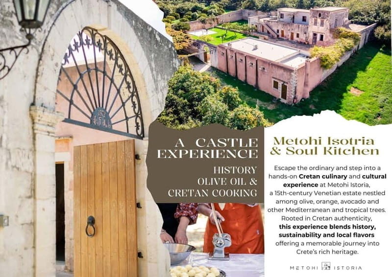 Chania: Olive Oil Tasting & Cooking Class at Metohi Istoria - Good To Know