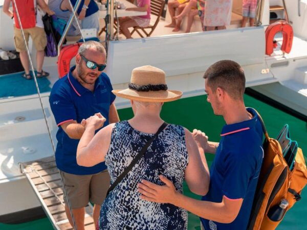 Chania: Private Day Catamaran Cruise With Swimming and Meal - The Sum Up