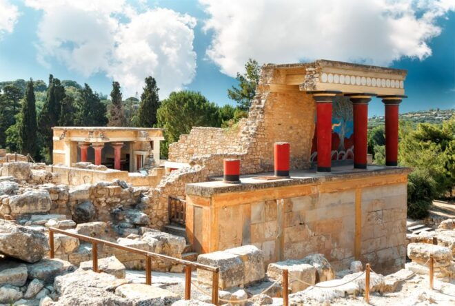 Chania/Rethymno: Knossos & Heraklion Archaeological Museum - Highlights