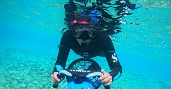 Chania: Sea Scooter Snorkeling Boat Tour - Language Options