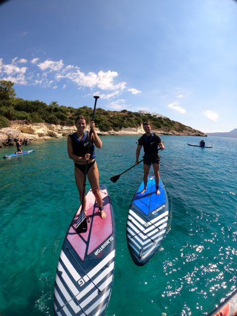 Chania: Stand-Up Paddleboard Small Group Tour - Pickup Locations and Group Size