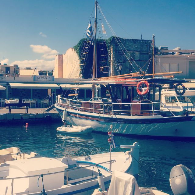 Chania: Sunset Boat Cruise With Guide - Itinerary