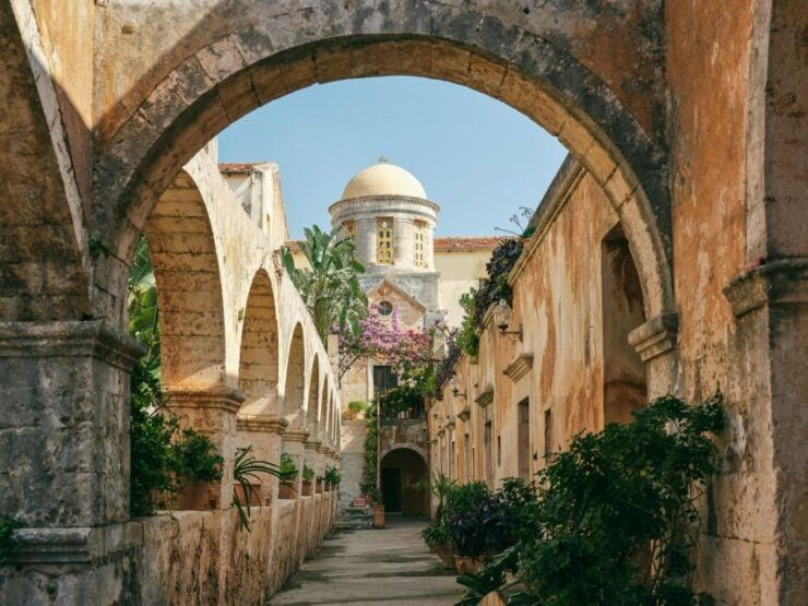 CHANIA Town, Agia Triada Monastery, Botanical Park & Garden - Tour Details