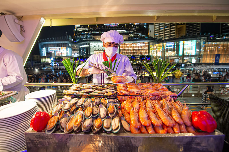 Chao Phraya Princess Dinner Cruise in Bangkok - A buffet built for variety, not a fine-dining occasion