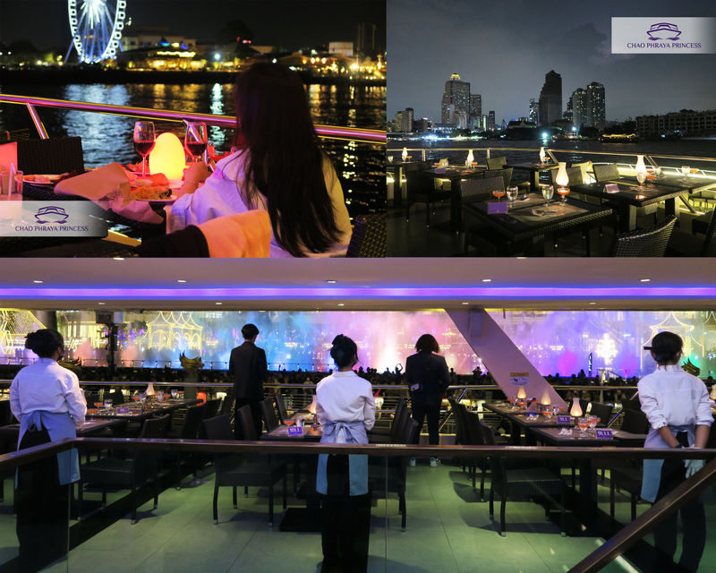 Chao Phraya Princess Dinner Cruise in Bangkok - Live music gives the boat a party feel