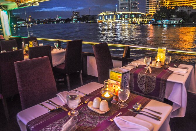Chaophraya Cruise Dinner Cruise Along With Chao Phraya River Bangkok - Common Questions
