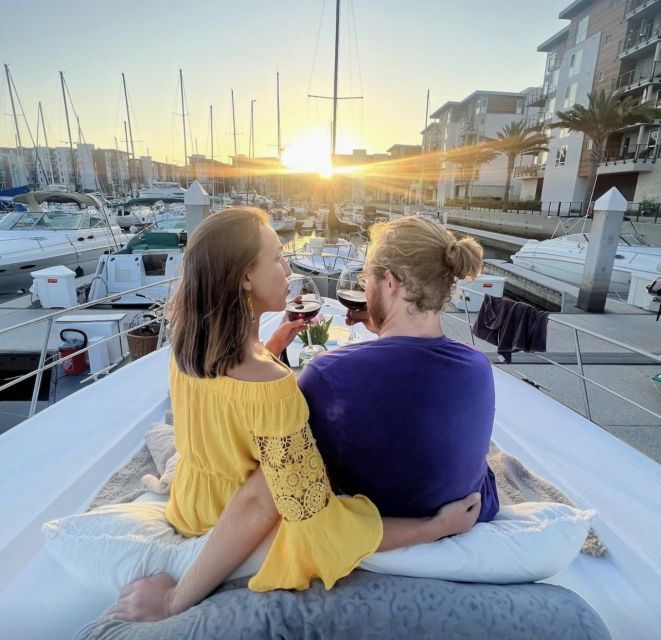 Charcuterie and Wine Boat Tour Around Marina Del Rey Harbor - Live Tour Guide and Group Size