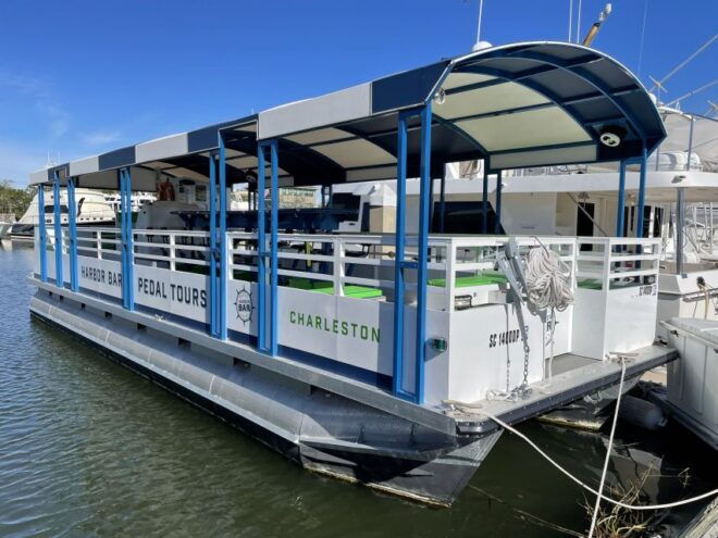 Charleston: Harbor Bar Pedal Boat Party Cruise - Highlights
