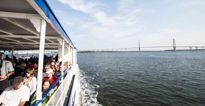 Charleston: Sightseeing Harbor Tour & Dolphin Watch - Itinerary