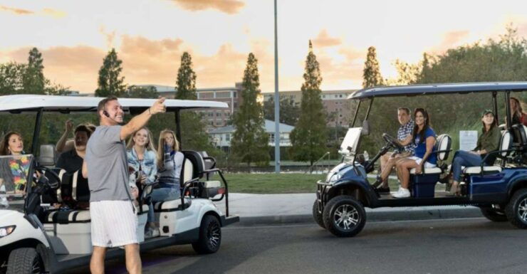 Charlotte: Artistic Legacy Adventure Enchanting Cart Tour - Location and Provider