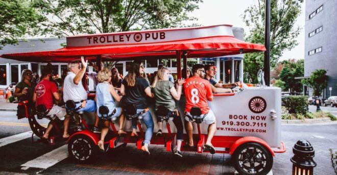 Charlotte: Pedal-Powered Pub Mixer Tour - Inclusions